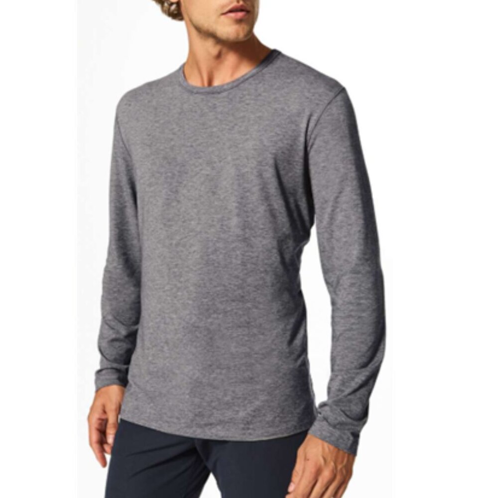 Lululemon 5 Year Basic Long Sleeve *Heathered Dark Grey